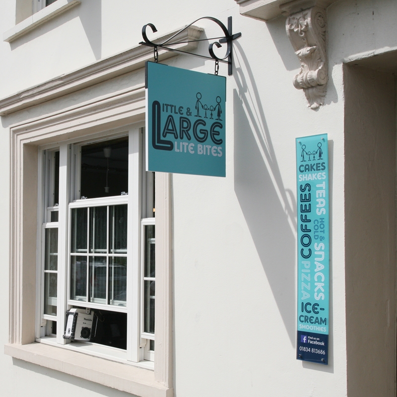 Projecting & Hanging Signs - Signspeed Services